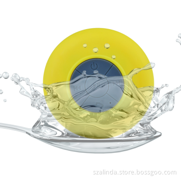 Waterproof sucker wireless bluetooth speaker
